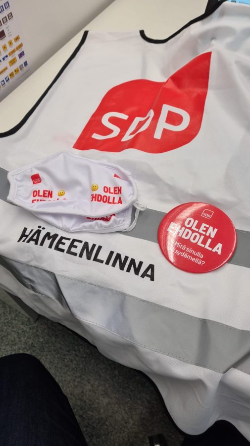 Olen ehdolla kunnallisvaaleissa